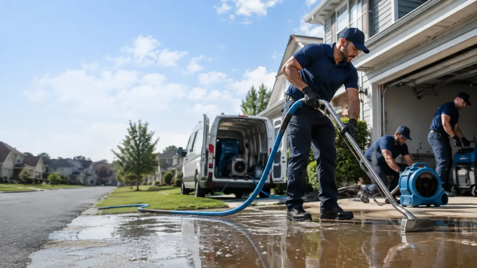 Flood Damage Restoration in Cammal, PA